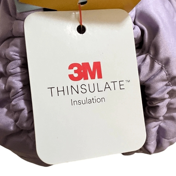 Cat & Jack Toddler Girls' Cat Purple Mittens - Picture 6 of 6